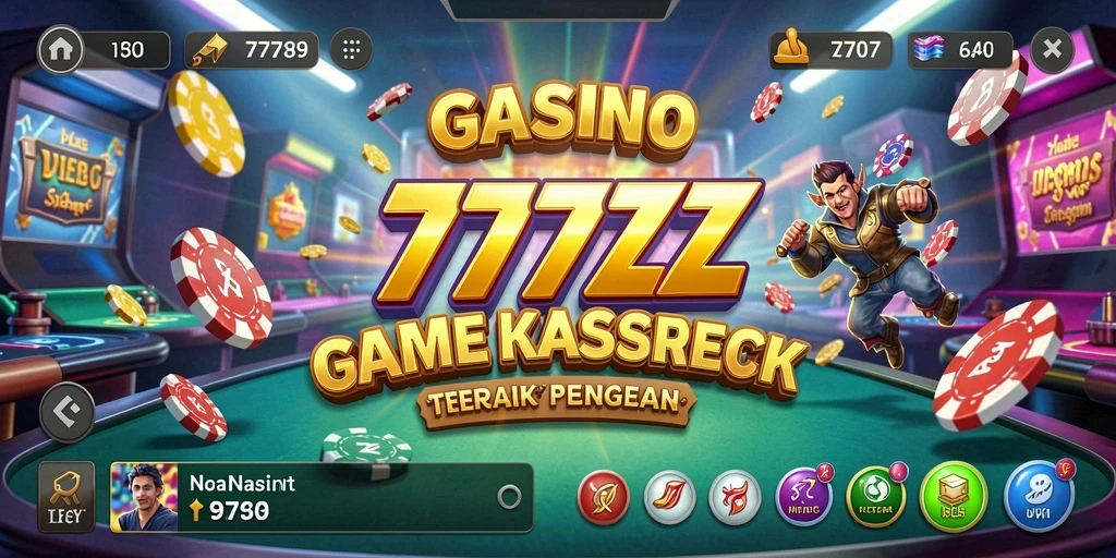 Screenshot gameplay 777ZX menampilkan aksi seru di dunia Kasino.