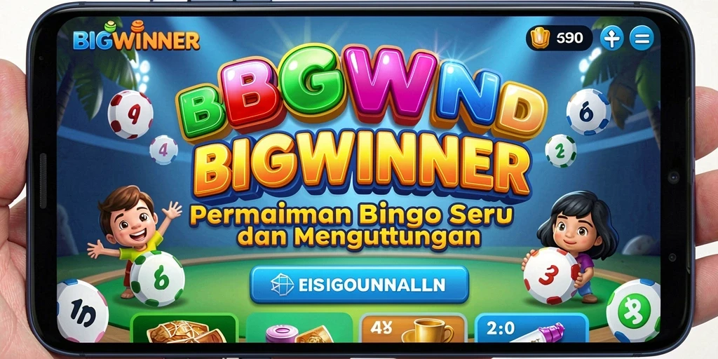 Tangkapan layar permainan Bingo yang seru di BIGWINNER.
