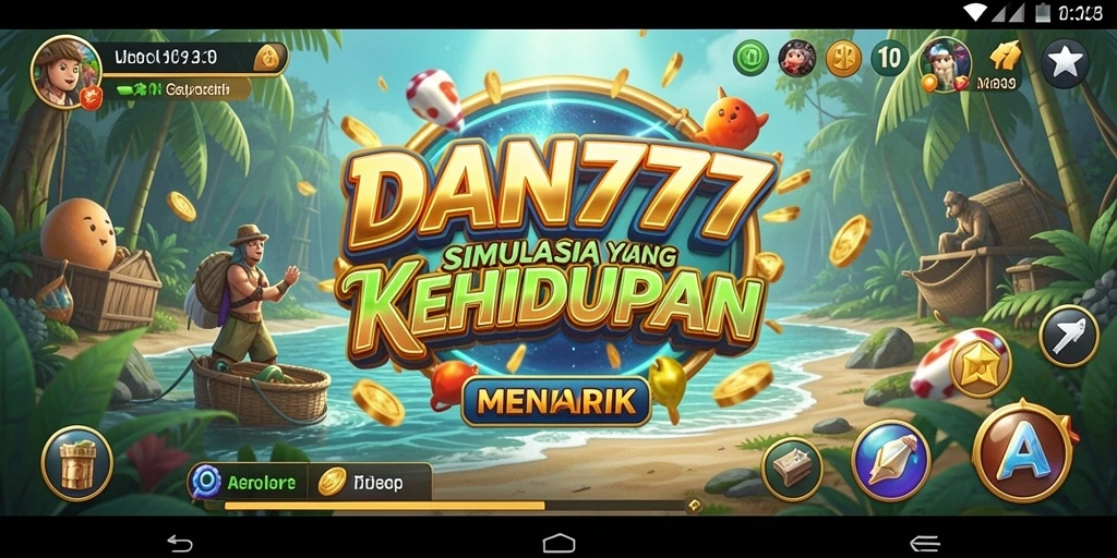 Tampilan gameplay DAN777 dengan karakter dan lingkungan menarik.
