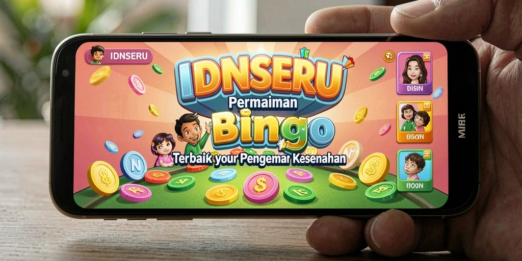 Screenshot gameplay <strong>IDNSERU</strong> menampilkan aksi seru permainan Bingo.