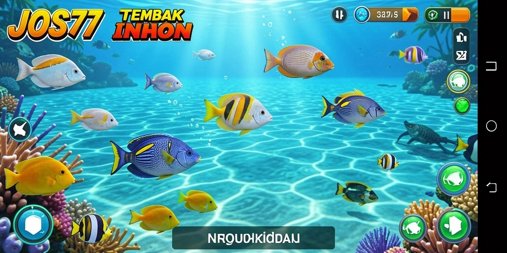 Tangkapan layar dari gameplay seru JOS77 Tembak Ikan.