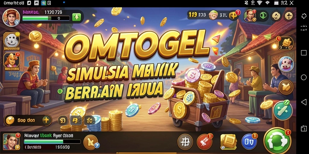 Tampilan menarik gameplay OMTOGEL dengan simulasi mendidik.