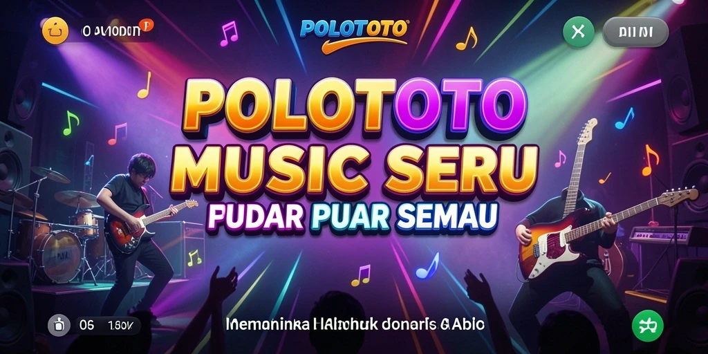 Tangkapan layar dari gameplay POLOTOTO yang penuh warna dan interaktif.