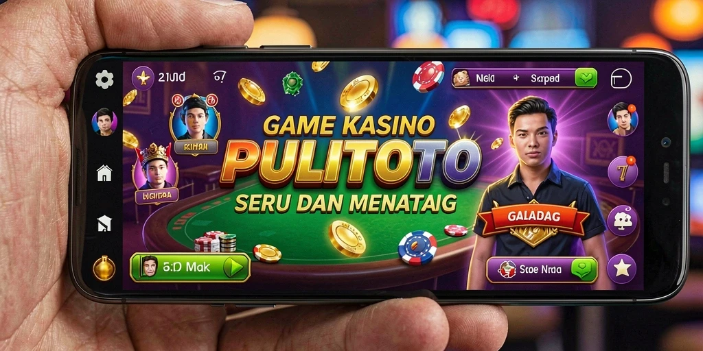 Tampilan gameplay PULITOTO yang menawan dan interaktif.