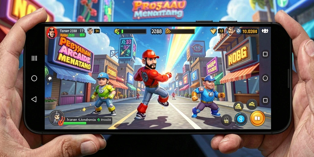 Tampilan gameplay seru dalam TO288 dengan berbagai level menarik.