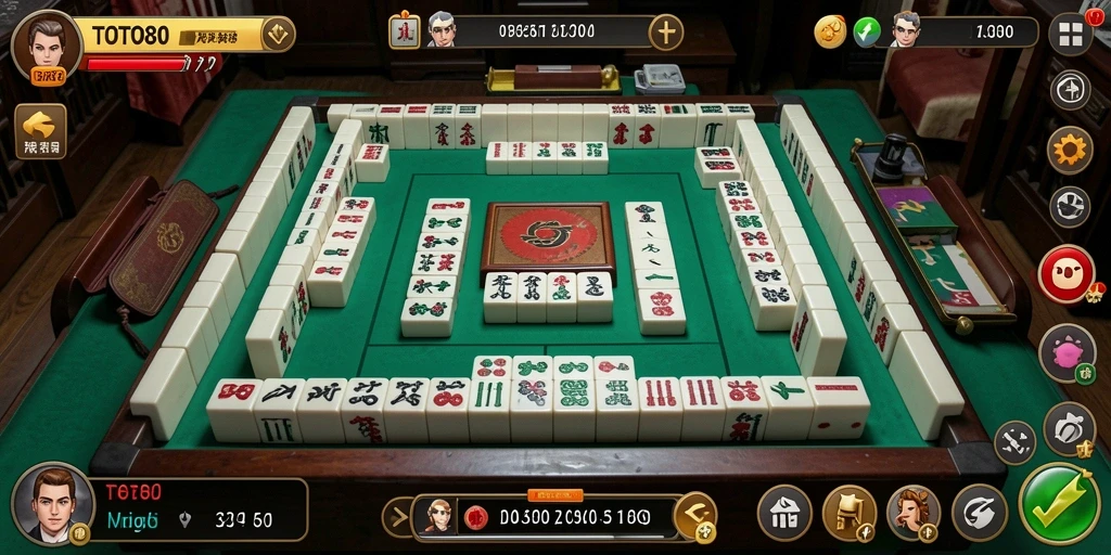Screenshot menampilkan gameplay Mahjong yang seru dan mendebarkan.