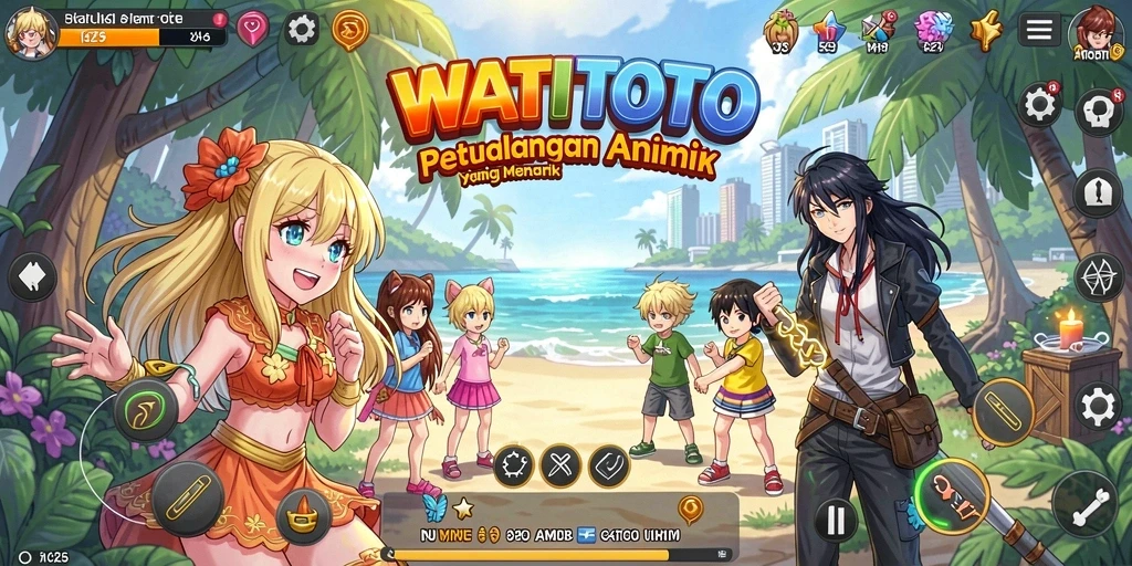 Tampilan gameplay WATITOTO yang memukau dan seru.